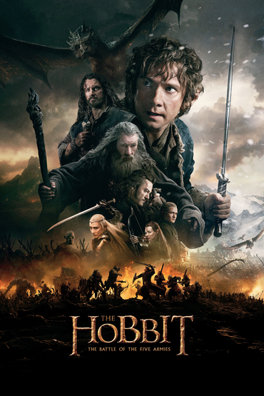 دانلود فیلم نبرد پنج سپاه دوبله فارسی The Hobbit: The Battle of the Five Armies 2014